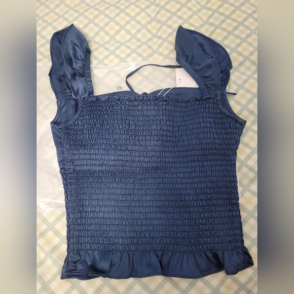 Petite Studio Claire Top in Navy size XXS - Picture 3 of 4